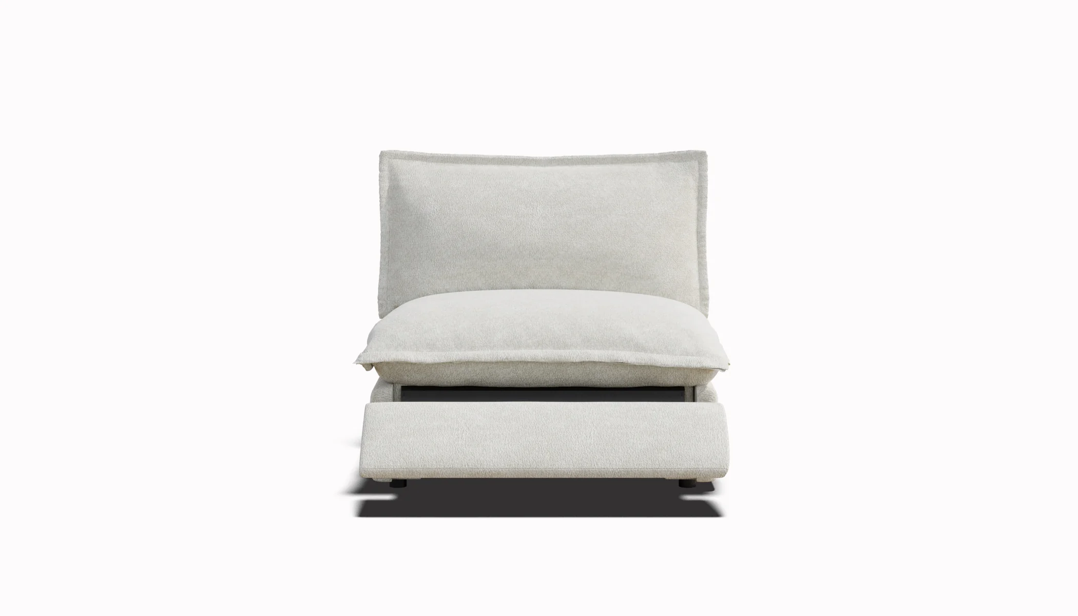 Luxe Armless Recliner Chair - Image 4