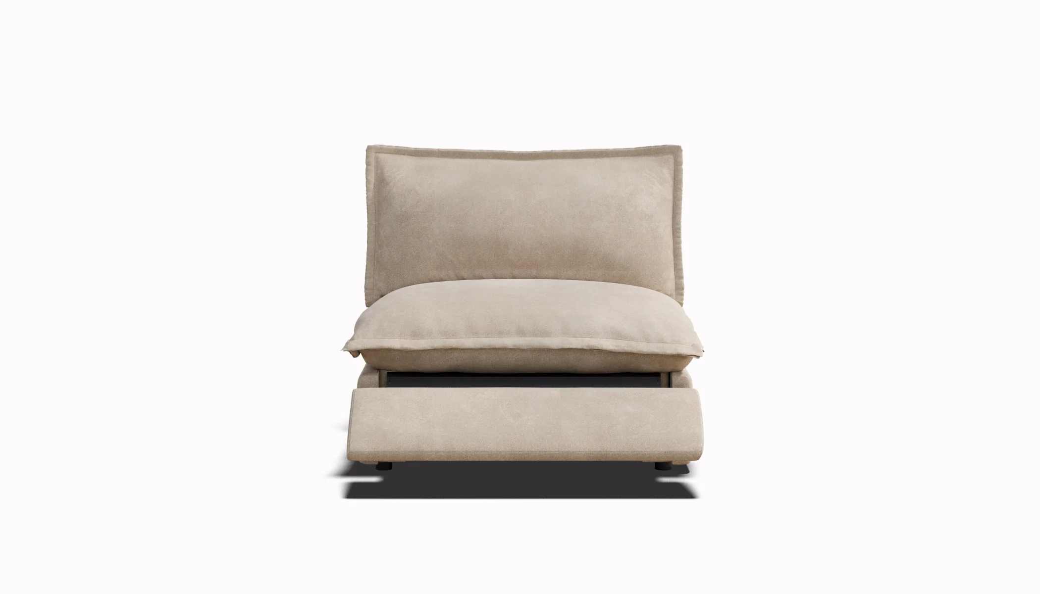 Luxe Armless Recliner Chair - Image 6