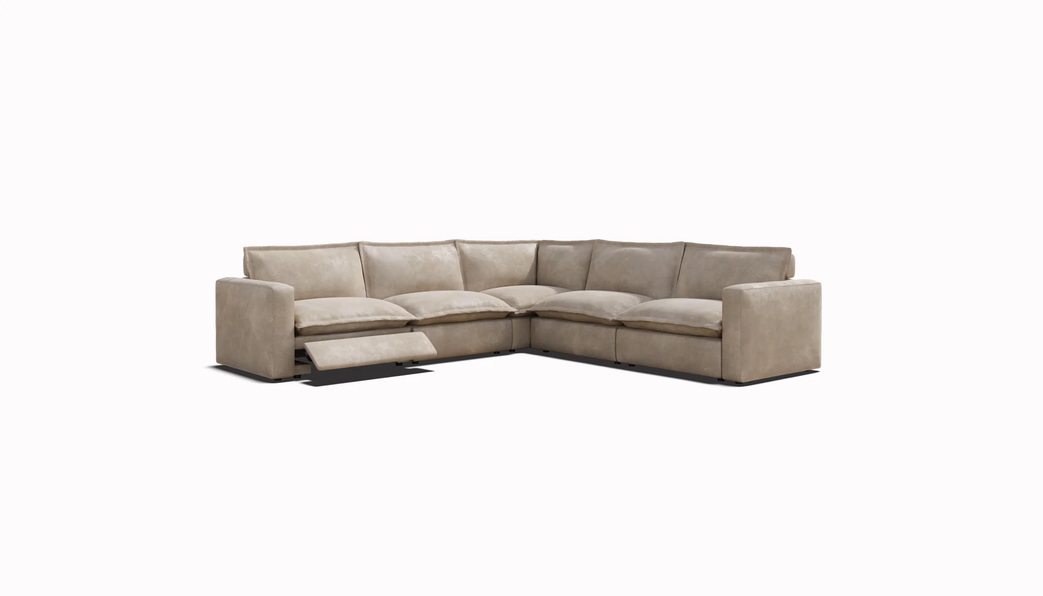 Luxe L-Shape Sectional | Corner - Image 6