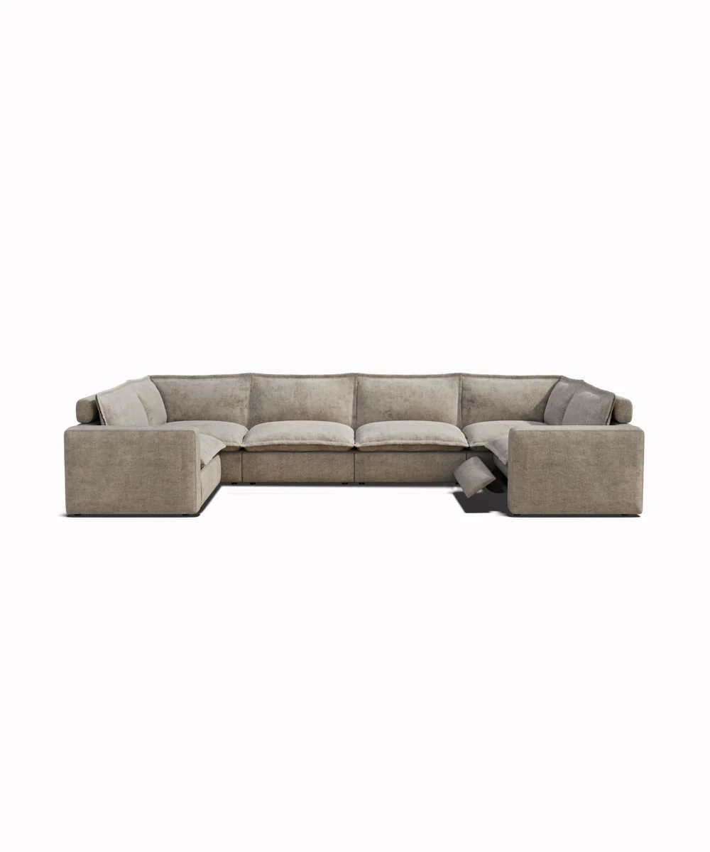 Luxe U-Shape Sectional | 6 Seat - Image 5