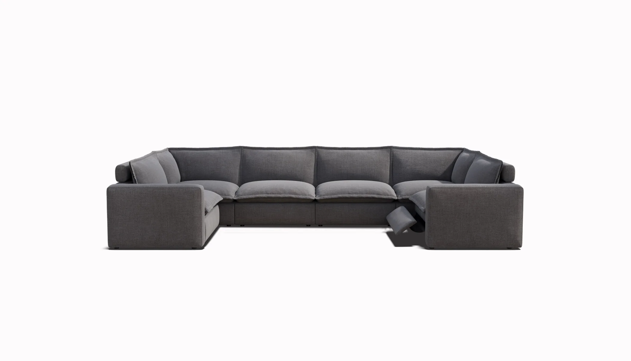 Luxe U-Shape Sectional | 6 Seat - Image 7