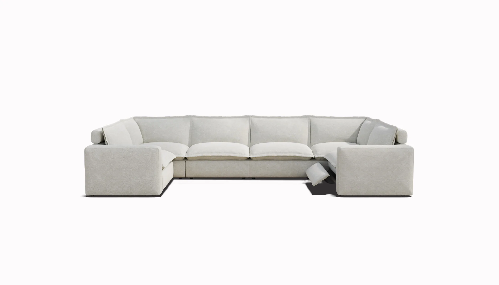 Luxe U-Shape Sectional | 6 Seat - Image 8