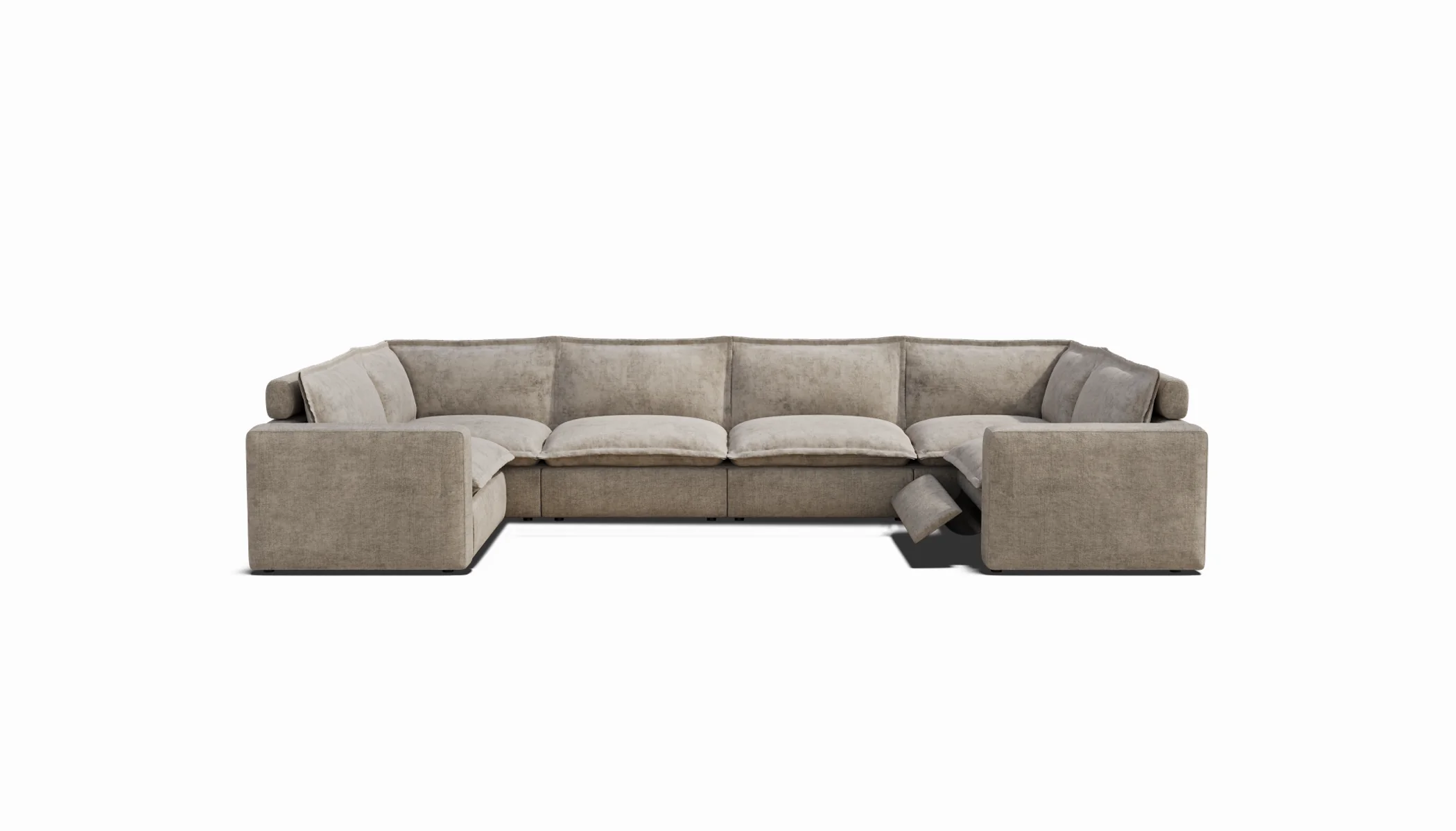 Luxe U-Shape Sectional | 6 Seat - Image 9