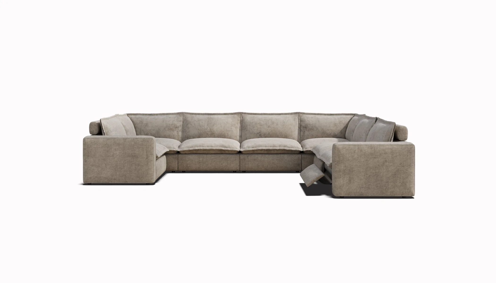 Luxe U-Shape Sectional | 7 Seat - Image 6